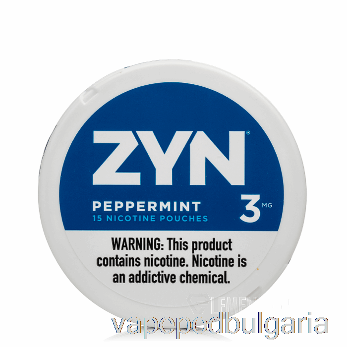 Vape Bulgaria Zyn никотинови паучове - мента 3мг